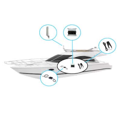 Shark X6 53dB 6-Band 4G/5G Ready Wireless Extreme Power Marine Booster Kit – B1MCX653T1XPi - Image 2