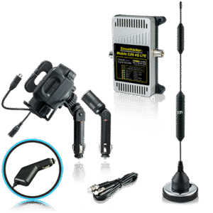 Mobile CX6 30dB 6-Band 4G/5G Ready LTE Extreme Power Cellular Booster Kit with Universal Charging holder and 14" Magnetic Antenna -BTX630M14UPA