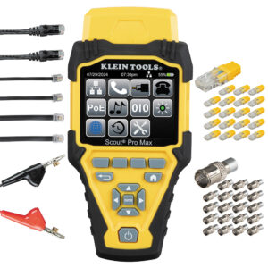 Klein Tools Scout® Pro Max Network Cable Tester With Remote Set