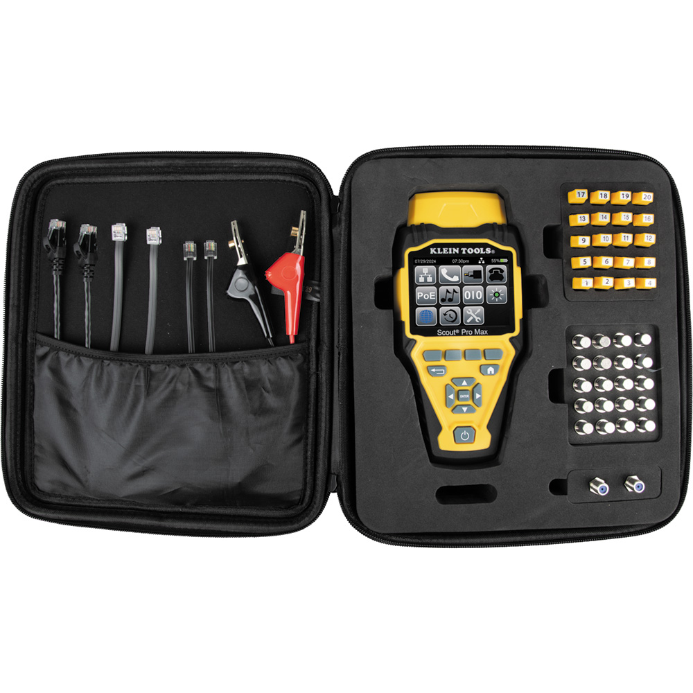 Klein Tools Scout® Pro Max Network Cable Tester With Remote Set - Image 13