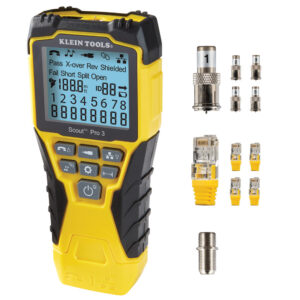 Klein Tools Scout Pro 3 Tester Starter Kit (Remotes, Adapter, Battery)