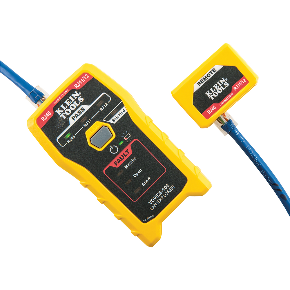Klein Tools LAN Explorer Data Cable Tester with Remote - Image 4