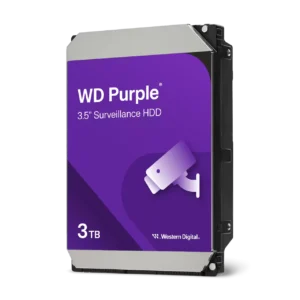 WD Purple Surveillance Hard Drive - 3TB