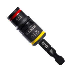 Klein Tools 3-in-1 Impact Rated Flip Socket Set