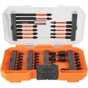 Klein Tools ProFlex Impact Driver Bit Set, 40-Piece
