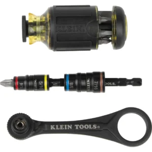 Klein Tools Flip Socket, Mini Ratchet and Multi-Bit Driver Set, 3-Piece