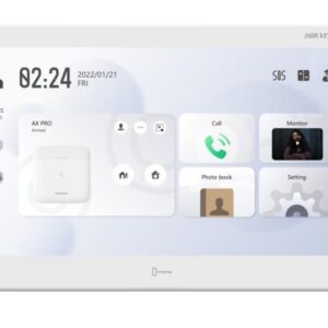 Hikvision DS-KH9510-WTE1(B) Video Intercom IP Indoor Station, 10.1" Colorful IPS Touch Screen