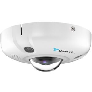Luminys N9F-12RA1 12MP Fisheye 360° IP Camera, 33' IR Distance, 1.85mm Lens