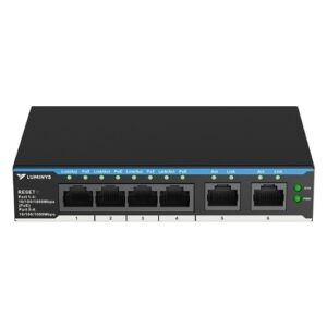 Luminys SML-6GPA 4-Port PoE+ Cloud Managed Gigabit Switch