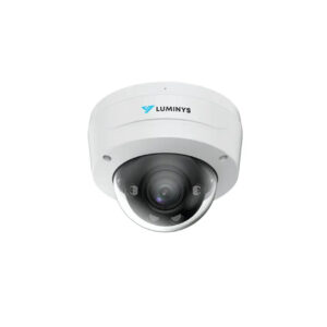 Luminys N5D-8LAV 8MP Outdoor Dome IP Security Camera with 2.7-12mm Lens and Built-In IR and White Light