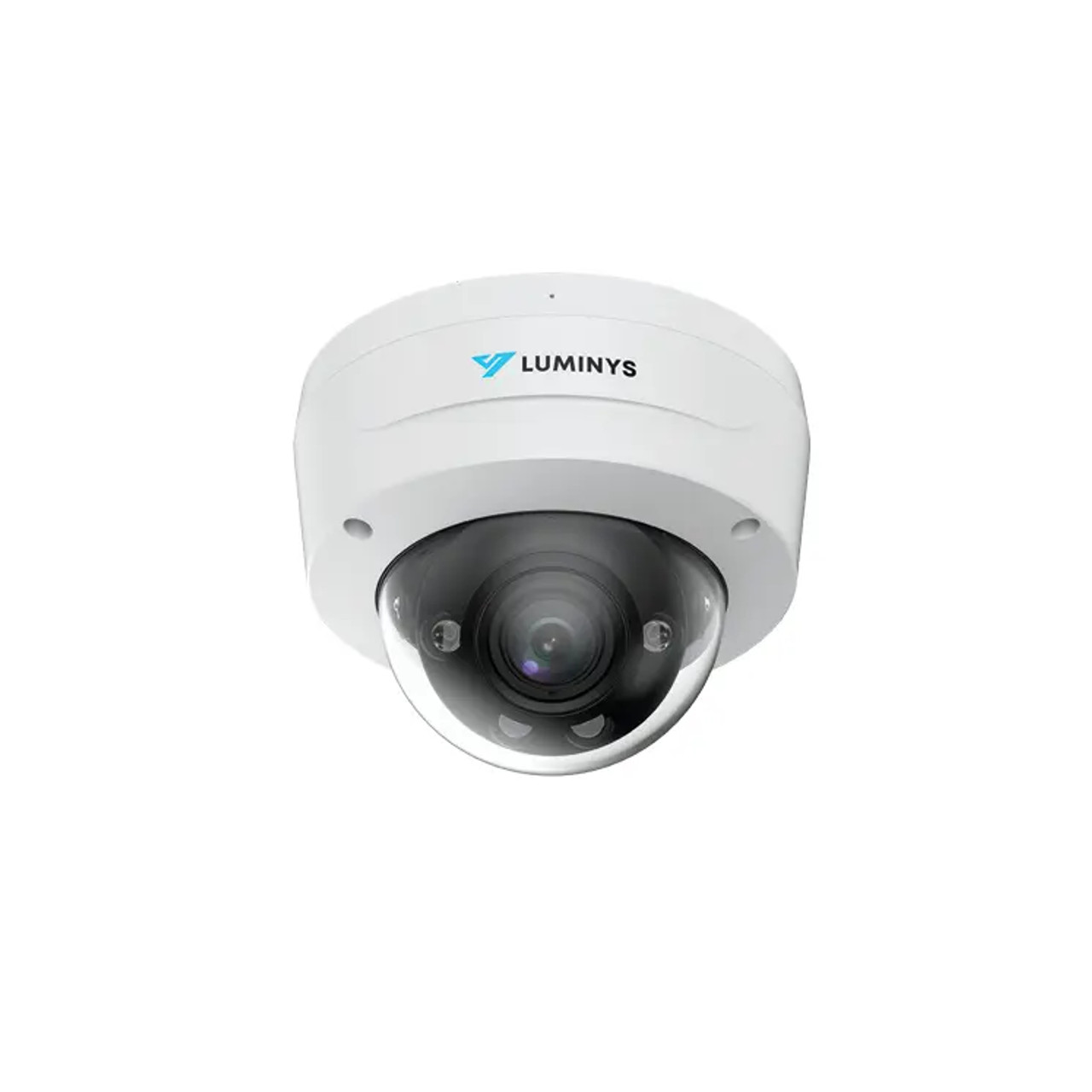 Luminys N5D-8LAV 8MP Outdoor Dome IP Security Camera with 2.7-12mm Lens and Built-In IR and White Light
