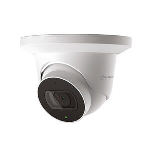 Alarm.com ADC-VC838PF Pro Series 4MP Turret PoE Camera, 3.2-9.8 mm Lens, White