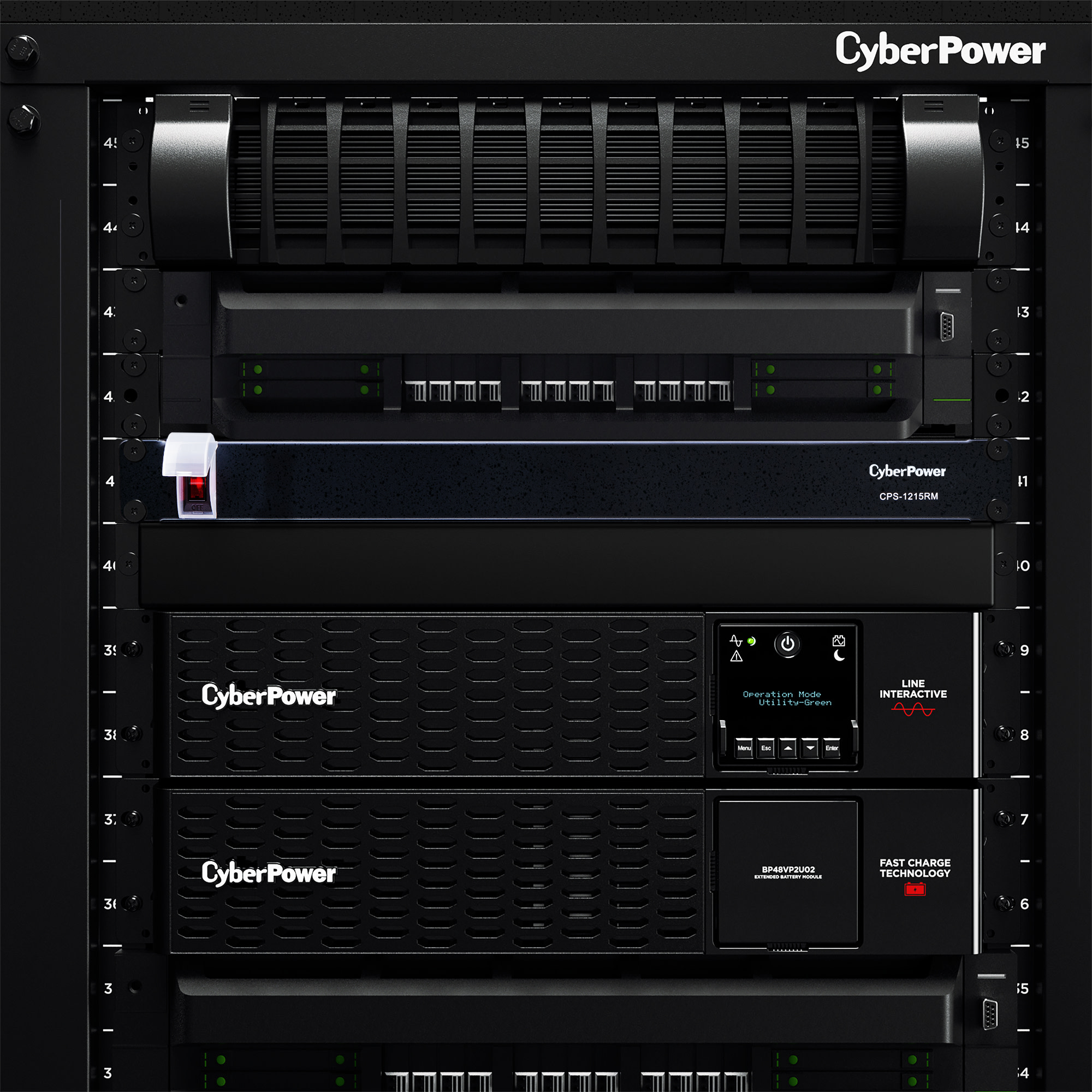 CyberPower Basic PDU Series - power distribution unit - Image 4