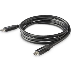 Startech USB-C to USB-C Cable w/ 5A PD - M/M - 1 m (3 ft.) - USB 2.0 - USB-IF Certified