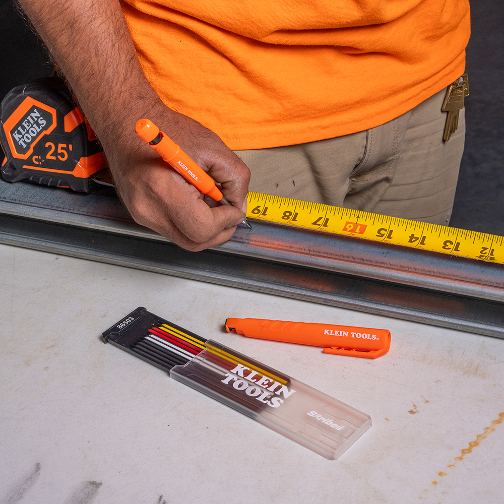 Klein Tools Skribes™ Mechanical Marking Tool with Replacement Lead - Image 8