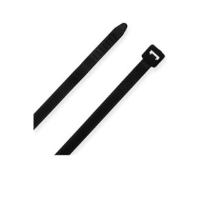 Perfect Vision Cable Tie, 7" UV Black, Indoor/Outdoor, 50 lb (Bag of 100)
