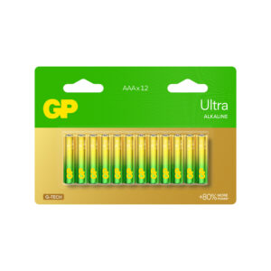 AAA Alkaline Battery GP Ultra (Pkg of 12)