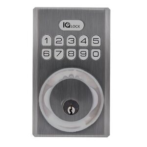 Qolsys IQ IQDLK-PGK-SN PowerG Door Lock, Satin Nickel