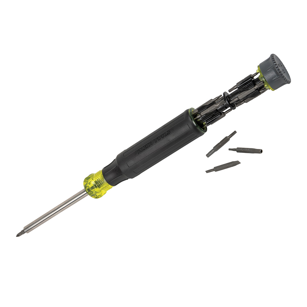 Klein Tools 27-in-1 Multi-Bit Precision Screwdriver with Tamperproof Bits