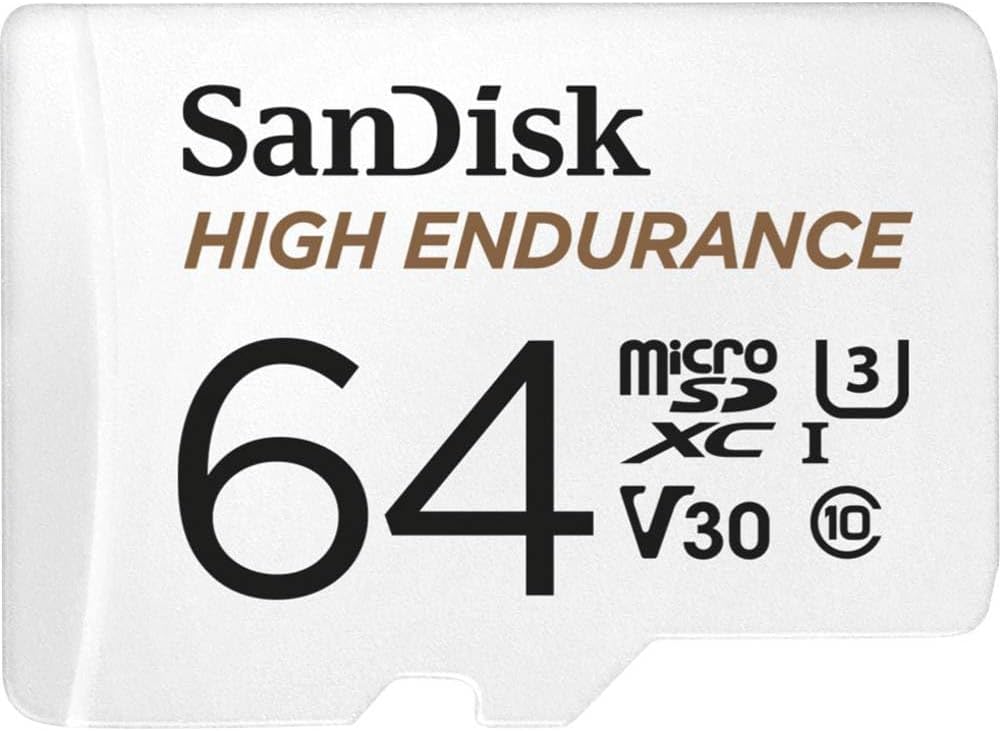 SanDisk 64GB High Endurance Video MicroSDXC Card